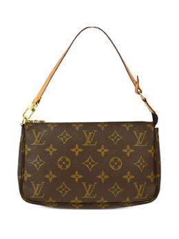 Louis Vuitton Pre-Owned: Коричневая сумка 