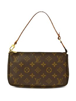 Louis Vuitton Pre-Owned: Коричневая сумка 