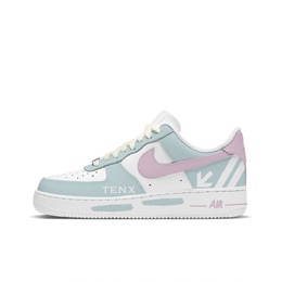 Nike: Голубые кроссовки  Air Force 1