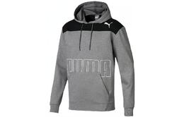 PUMA: Серая толстовка 