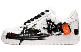 Nike: Чёрные кроссовки  Air Force 1