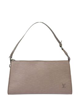 Louis Vuitton Pre-Owned: Серебристая сумка 