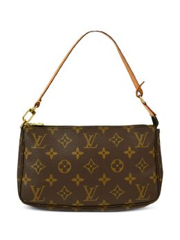Louis Vuitton Pre-Owned: Коричневая сумка 