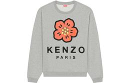 Kenzo: Серая толстовка 