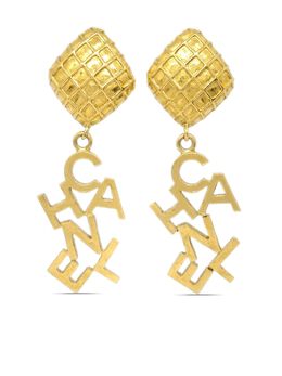CHANEL Pre-Owned: Серьги 