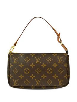 Louis Vuitton Pre-Owned: Коричневая сумка 