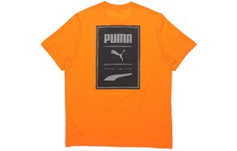 PUMA: Оранжевая футболка 