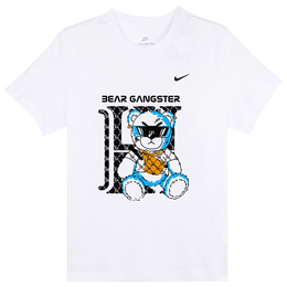 Nike: Белая футболка 