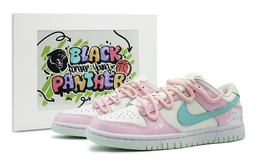 Nike: Розовые кроссовки  Dunk