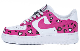 Nike: Розовые кроссовки  Air Force 1