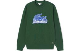 Lacoste: Зелёная толстовка 