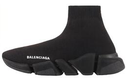 Balenciaga: Чёрные кроссовки  Speed.2