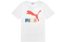 PUMA: Белая футболка  Classics