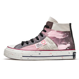 Converse: Серые кеды 