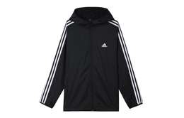 Adidas: Чёрная куртка 