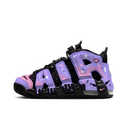 Nike: Чёрные кроссовки  Air More Uptempo