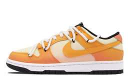 Nike: Оранжевые кроссовки  Dunk