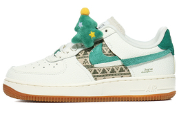 Nike: Зелёные кроссовки  Air Force 1