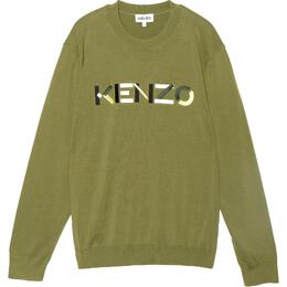 Kenzo: Зелёный свитер 