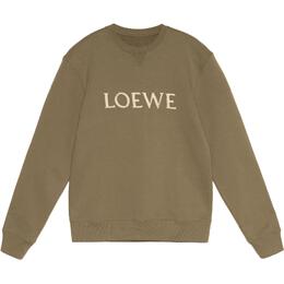 Loewe: Зелёная толстовка 