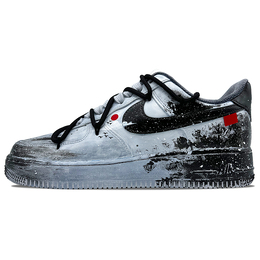 Nike: Чёрные кроссовки  Air Force 1