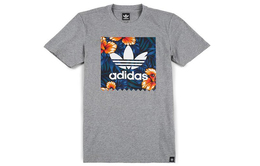 Adidas Originals: Серая футболка 