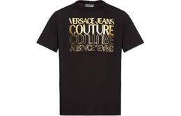 Versace Jeans: Чёрная футболка 