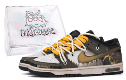 Nike: Коричневые кроссовки  Dunk