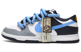 Nike: Серые кроссовки  Dunk