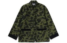 A BATHING APE: Зелёная куртка 