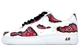 Nike: Чёрные кроссовки  Air Force 1