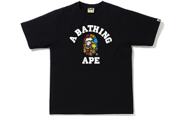 A BATHING APE: Чёрная футболка 