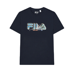 Fila: Тёмная футболка 