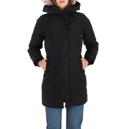 Canada Goose: Чёрный пуховик  Shelburne