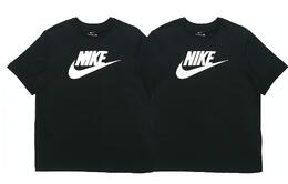 Nike: Чёрная футболка  Sportswear Essentials