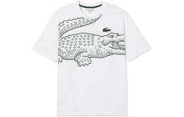 Lacoste: Белая футболка 