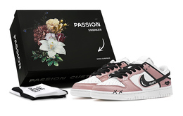 Nike: Розовые кроссовки  Dunk