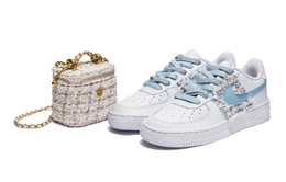 Nike: Белые кроссовки  Air Force 1