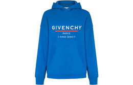 Givenchy: Синяя толстовка 