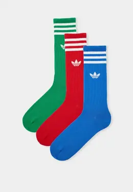 adidas Originals: Голубые носки 