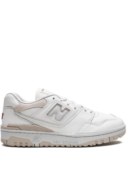 New Balance: Белые кроссовки  550