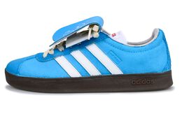 Adidas: Голубые кроссовки  Skateboarding