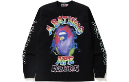 A BATHING APE: Чёрная футболка 