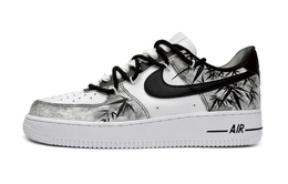 Nike: Серые кроссовки  Air Force 1