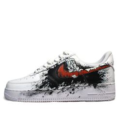 Nike: Белые кроссовки  Air Force 1