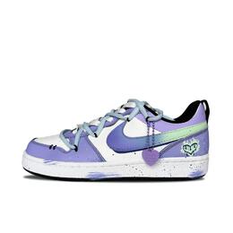 Nike: Фиолетовые кроссовки  Court