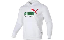 PUMA: Белая толстовка 