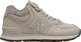 New Balance: Серые кроссовки  574