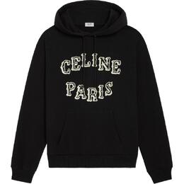 CELINE: Чёрная толстовка 