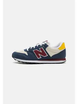 New Balance: Синие кроссовки  500